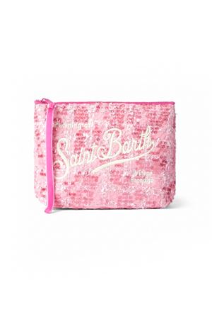 Pochette Aline in tweed rosa SAINT BARTH KIDS | ALI000200232G